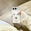 Adequado para Capa de Celular Huawei Honor 600, Cobertura Total das Bordas, Novo Estilo 400 Desenho Divertido de Desenho Animado Feminino com Laço de Linha West Highland