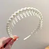 Nova Faixa de Cabelo de Verão Sem Pressão com Dentes Antiderrapantes para Lavar o Rosto e Cabelos Quebrados, Puxadores de Cabelo Femininos, Grampos, Acessórios de Cabelo