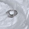 Anillo de Vid Irregular Lava para Mujer, Diseño Único Hip-Hop de Nicho, Estilo para el Trabajo, Sensación de Alta Gama, Anillo Abierto para el Dedo Índice
