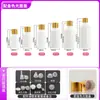 Frasco de Vidrio Ámbar de 5 ml para Aceite Esencial a Prueba de Luz Transparente 10 ml Sub-Botella Cosmética Verde Botella para Solución Original de Esencia
