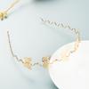 Diadema Homing Coreana Mori Hada Flor Metal Diadema Coreana Lavado Facial Tocado Foto Retrato Accesorios Perla