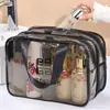 Bolsa de Tocador con Separación Seco y Húmedo, Doble Capa Engrosada de PVC Impermeable para Playa y Piscina, Bolsa de Tocador para Viaje