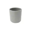 Amazon Taza de Tubo Recto de Silicona Taza de Agua con Tapa Sellada Hermética Taza para Beber para Bebé Resistencia a Altas Temperaturas Anticaídas