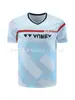 Nuevos uniformes de bádminton de verano YY para hombres y mujeres, de manga corta, secado rápido, transpirables, tops deportivos, compra al por mayor con impresión disponible