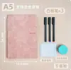 Cuaderno Pizarra Blanca Pequeña Pizarra de Notas de Escritorio Pizarra Móvil para Escribir Mini Pizarra Blanca Borrable Papel Borrador para Notas