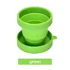 Vaso de Agua Plegable, Vaso Portátil, Vaso para Enjuague Bucal, Vaso Telescópico, Vaso Plegable de Viaje de Silicona, Vaso de Compresión para Viaje, Exterior