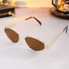 Novos óculos de sol metalizados estilo gatinho, óculos de sol modernos com proteção UV, óculos de sol de marca de luxo da moda para mulheres