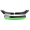 Modificación de Coche Universal Patrón de Fibra de Carbono Spoiler Frontal para Cívic de Décima Generación, Lip Frontal Dedicado para Parachoques, Protector de Esquina Anticolisión, Parachoques Delantero