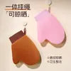 Luvas para Aplicação de Loção Corporal, Ferramenta para Aplicação Rápida de Base de Maquiagem, Luvas de Flocagem Essenciais para Pessoas Preguiçosas Domésticas