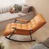 Cama Reclinável Dobrável Cadeira de Balanço Varanda Casa Casual Cadeira de Balanço Quarto de Adulto Sala de Estar Soneca Fácil Cadeira Viral na Internet