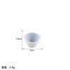 Resina epoxi cristalina DIY con escala 100 ml Vaso medidor de silicona Ranura para tarjetas vaso medidor Silicona para mezclar colores Cuchara mezcladora de doble uso