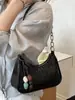 Bolso Pequeño Casual para Viajes Diarios de Mujer 2026 Verano Nuevo Bolso Baguette de Color Sólido Bolso Cruzado Bolso de Hombro a la Axila de Moda