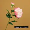 Flores de Peonía de Seda Simulada para Sala de Estar Decoración del Hogar, Ramo de Flores Artificiales, Flores de Peonía Estilo Europeo de 2 Cabezas para Sostener, Venta al por Mayor desde el Fabricante