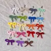 Amazon Transfronterizo Wholesale Crochet a Mano Lindo Moño Lana Tejido a Mano Ropa Accesorios Accesorios para el Cabello