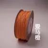 Cuerda de Algodón de Color Sólido Amarillo Estilo Tibetano Hilo de Algodón Frotado a Mano Wenwan Cuerda de Hilo Cuerda Trenzada Hecha a Mano Cuentas Resistente al Desgaste Borla diy