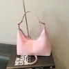 2026 Nova Moda Francesa Versátil para o Dia a Dia Nicho Bolsa de Axila Casual Estilo Simples Bolsa de Ombro Único Transversal