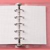 Nuevos Insertos de Cuaderno Diario Blanco Marfil Venta al por mayor Páginas Interiores de Cuaderno Planificador Recambios de Hoja Suelta Se Puede Imprimir LOGOTIPO