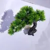 Adornos y Accesorios para Fuentes de Agua de Rocalla Artificial, Ramas de Pino Simuladas, Pinos Falsos, Preferible Compra al por Mayor