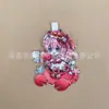 Botella de Agua con los Doce Signos del Zodiaco, Cáncer, Llavero con Colgante de Fieltro para Pistola, Decoración Colgante de Tela No Tejida, Decoración de Anime