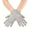 Guantes Negros de Mascarada Gatsby para Mujer Guantes de Fiesta Únicos Estilo Años 1920 Guantes a Juego con Tocados para Vestidos de Novia