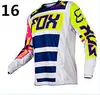 Nuevo Traje de Descenso Cabeza de Zorro Traje de Ciclismo de Montaña Traje de Carrera Todoterreno de Manga Larga Traje de Camiseta de Secado Rápido