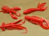 Liquidação de estoque ebay AliExpress lagostim/camarão fantasma/larva de cauda florida 2G Isca Luya isca artificial verme macio