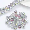 Cuentas de cristal 10MM bola de flor 128 facetas accesorios para joyería DIY pulsera collar aretes accesorios accesorios para ropa