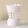 Porta-canetas criativo de best-seller transfronteiriço em formato de peteca, ornamento criativo de armazenamento para mesa de escritório, armazenamento multifuncional