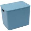 Caja de Almacenamiento de Escritorio Personalizada de Fábrica con Tapa Organizador de Snacks Juguetes Miscelánea Cosméticos Ropa Caja de Almacenamiento de Plástico