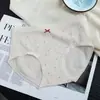 Algodão de bebê Xinjiang classe A estilo coreano fresco doce calcinha de menina 10a entreperna antibacteriana puro algodão cintura média shortinho triângulo de menina