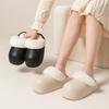 Pantuflas de Algodón Desmontables para Mujer, Nuevo Modelo Otoño e Invierno 2026, Pantuflas de Lana Impermeables Desmontables y Lavables para Interior en Casa para Hombre, Adecuadas para Usar en Exteriores