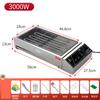 Parrilla Eléctrica de Alta Potencia para Uso Doméstico, Parrilla Comercial de Acero Inoxidable para Brochetas sin Humo, Parrilla para Pescado de Interior, Horno, Parrilla para Barbacoa