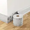 Zócalo transfronterizo autoadhesivo engrosado, pegatinas de pared para el alféizar de la ventana, línea de cintura, pegatinas de azulejos de cerámica de imitación, decoración impermeable de mármol