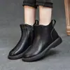 Populares botas retro Martin, botines para mujer, nueva colección otoño/invierno 2026, estilo coreano, tacón bajo, versátiles y forrados de felpa
