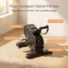 Bicicleta Ergométrica Mini para Home Office Treinador de Braço e Perna Bicicleta de Pedal Sob a Mesa para Idosos Treinamento de Membros Superiores e Inferiores