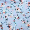Tela de popelina 100% algodón de 30 hilos del fabricante con estampado digital de patrón floral, transpirable y amigable con la piel, adecuada para ropa infantil y uso doméstico.