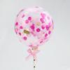 Fábrica direta de decoração de bolo de aniversário com balão 5 polegadas Balão transparente com lantejoulas Celebriade da internet Festa Bolo Suprimentos de panificação