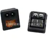 Tomada 8 com Interruptor, Tomada Integrada Dois em Um, Tipo Cartão Quadrada 28*31mm com Interruptor, Tomada 8 CCC