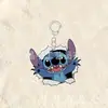 Chaveiro Pingente Acrílico Novo Desenho Animado Stitch Transfronteiriço Venda por Atacado Periféricos Criativos de Animação