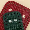 Fondos de Bolso Personalizados con Patrón de Cocodrilo de PU, Hechos a Mano para Bricolaje, Multicolor, Tamaños Grande, Mediano y Pequeño, Estampado Animal Encerado al Aceite, Directo del Fabricante de Origen, Venta al por Mayor