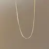 Colar Duplo com Pingente de Âmbar Bordô, com Toque de Luxo Discreto, Corrente de Clavícula de Nicho com Vibe Vintage, Acessório para Outono e Inverno
