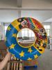 2021 nuevo flotador para nadar adulto niños juguetes de agua inflable caricatura grande grueso salvavidas punto mayoreo