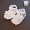 Sandálias para Bebês de 3-6 a 12 Meses, Sapatos Leves para Caminhada com Solado Macio, Malha de Verão