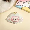 Corona de Dibujos Animados Oveja Pequeña Peluche Relleno de Algodón Broche Colgante Lindo DIY Accesorios para el Cabello Decoración Puesto de Regalos Accesorios Suministros