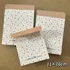 Caja de Empaque para Gomas de Pelo Hechas a Mano, Caja de Regalo Transparente de PVC para Pasadores de Pelo Personalizados, Tarjeta de Papel Impresa Plegable para Accesorios de Pasadores de Pelo