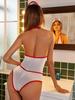 Comercio exterior transfronterizo Lencería nueva sexy europea y americana sexy enfermera de rol mono sexy traje al por mayor