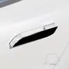 Adecuado para Tesla S manija exterior negro brillante decoración de modificación negro piano accesorios de modificación exterior de coche