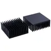 Dissipador de calor alumínio 37*37*15mm perfil de alumínio dissipação de calor bloco de alumínio chip eletrônico PCB condução de calor radiador de alumínio