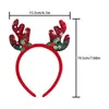 Diademas Navideñas Transfronterizas, Varios Estilos de Diademas con Astas de Reno, Decoraciones Navideñas, Accesorios para la Cabeza de Fiesta para Niños y Adultos, Venta al por Mayor