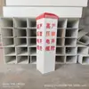Cable de alimentación señal de poste de advertencia PVC poste de señalización poste de advertencia FRP poste de señalización enterrado de forma segura señal de poste cruce señal de gas